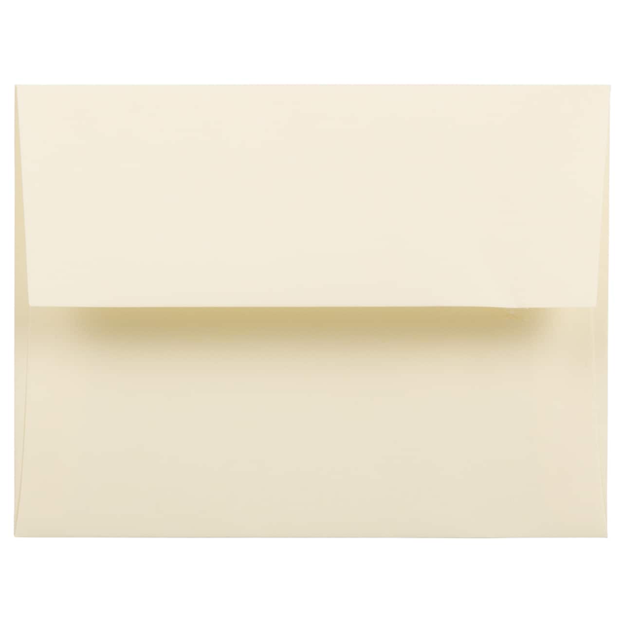 JAM Paper A2 Ivory Wove Strathmore Invitation Envelopes